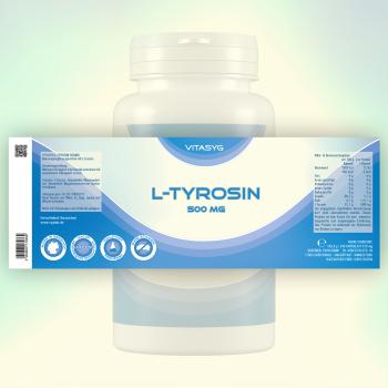Preview: L-Tyrosin 500mg 240 Kapseln